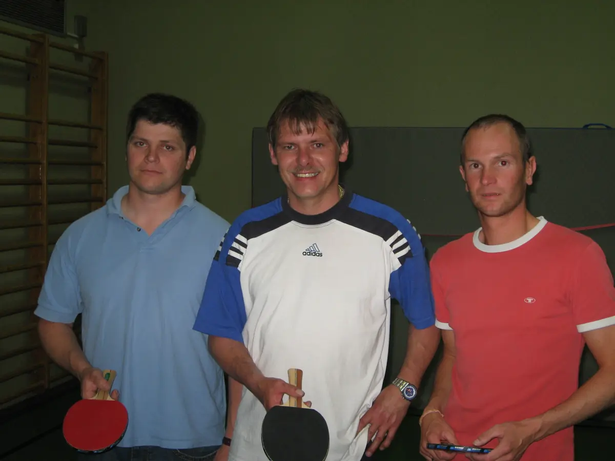 Siegerfoto Tischtennis 2008