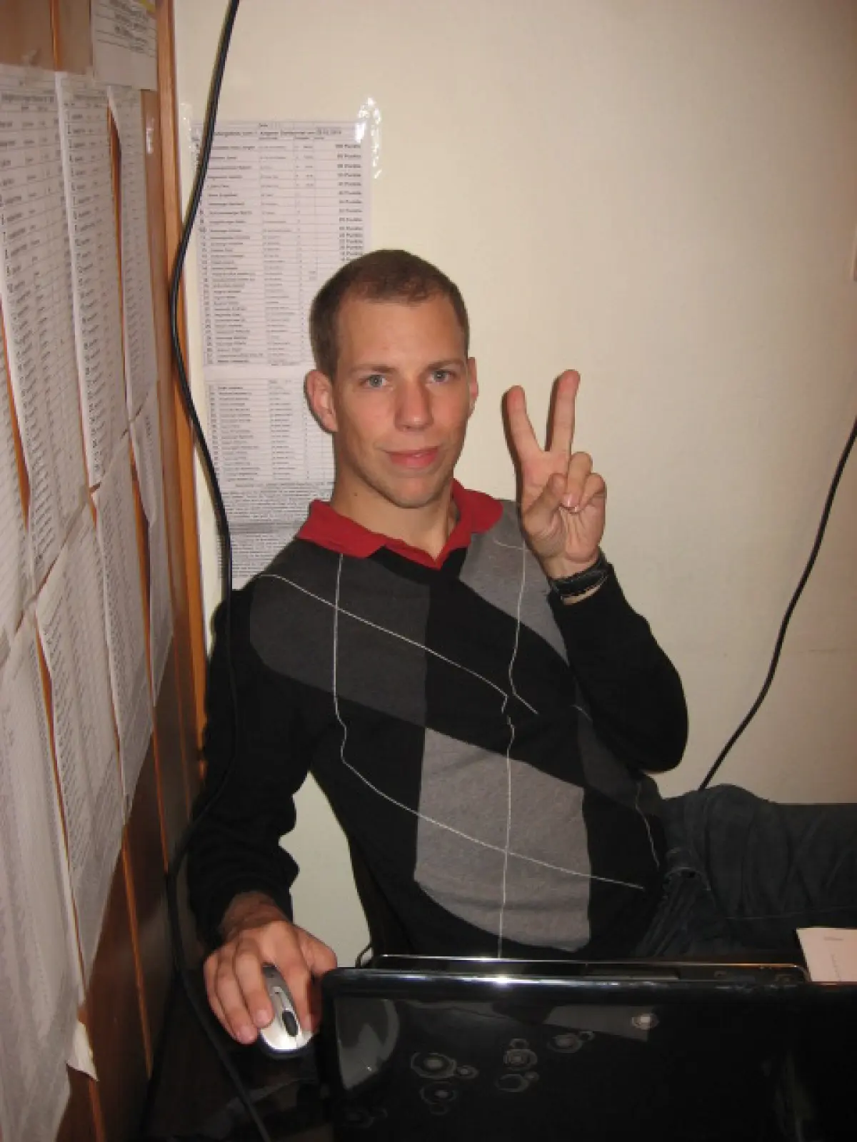Siegerfoto Stockschießen 2010