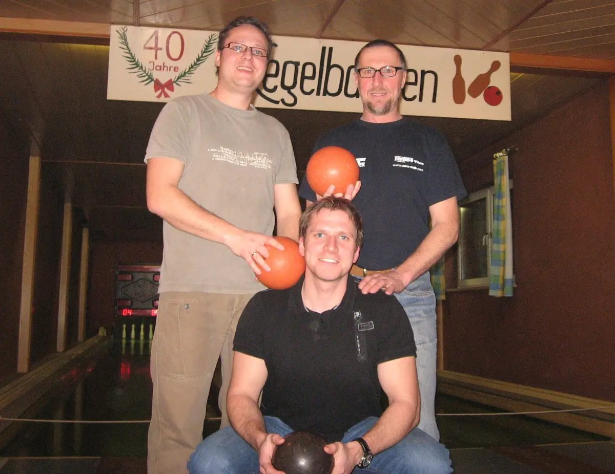 Siegerfoto Kegeln 2009