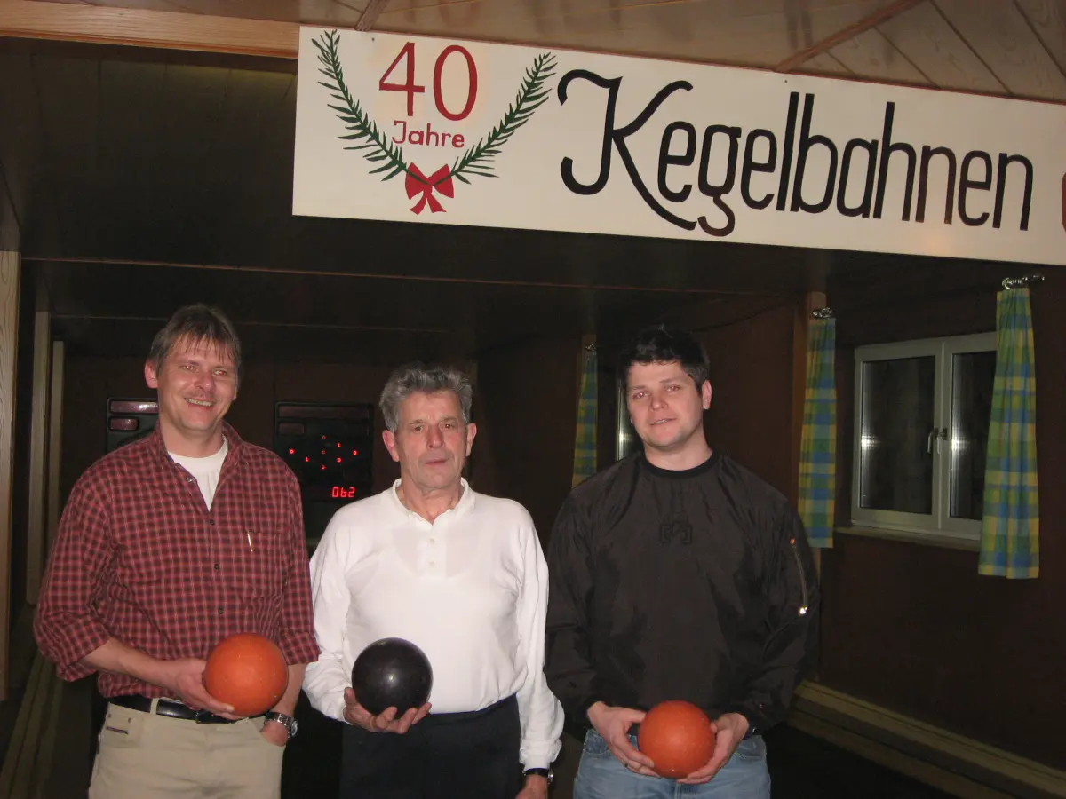Siegerfoto Kegeln 2007
