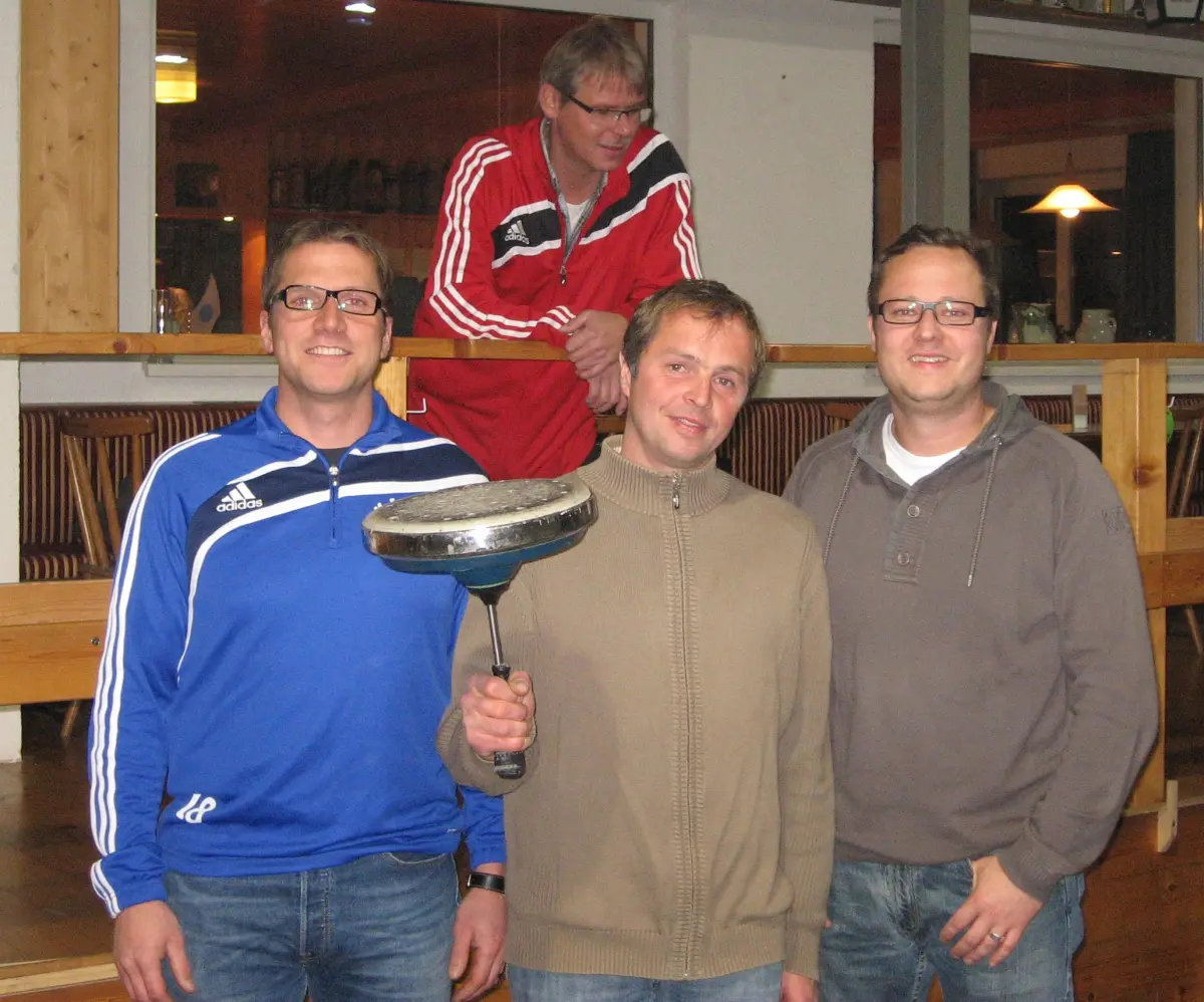 Siegerfoto Stockschießen 2011