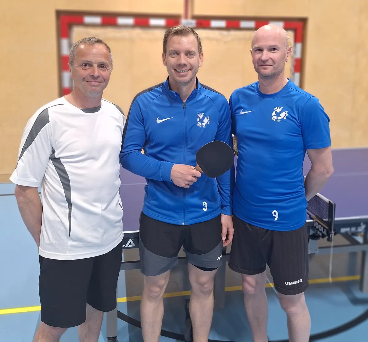 Siegerfoto Tischtennis 2025