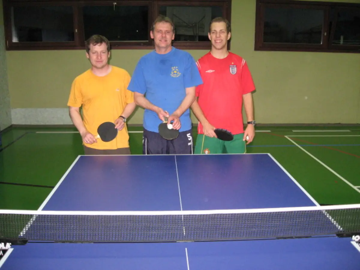 Siegerfoto Tischtennis 2010