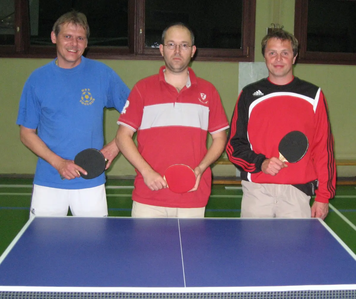 Siegerfoto Tischtennis 2009