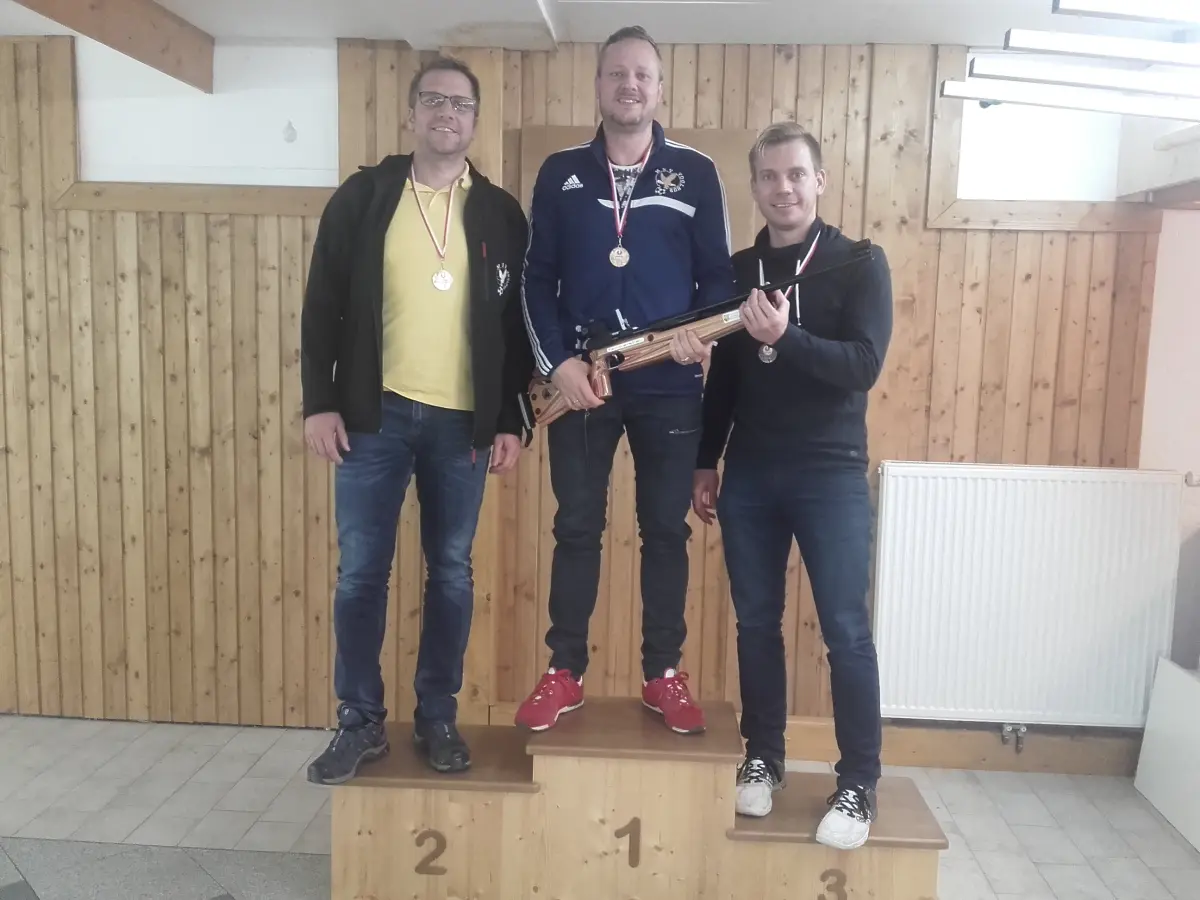 Siegerfoto Luftdruckgewehr Schießen 2017