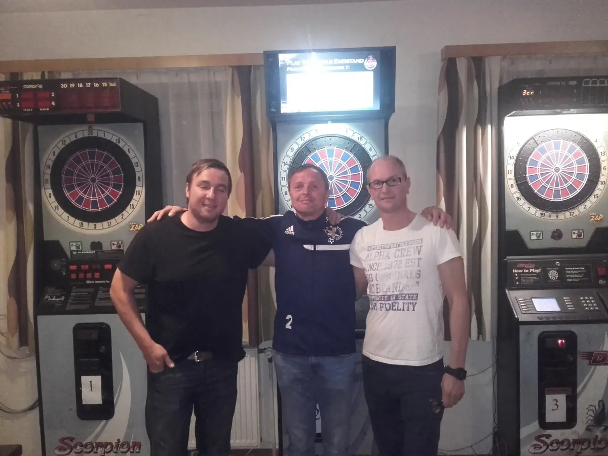 Siegerfoto Darts 2017