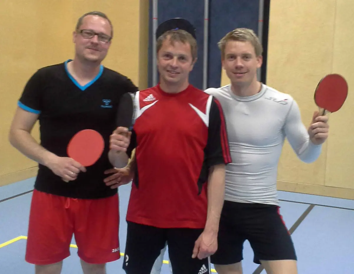 Siegerfoto Tischtennis 2014