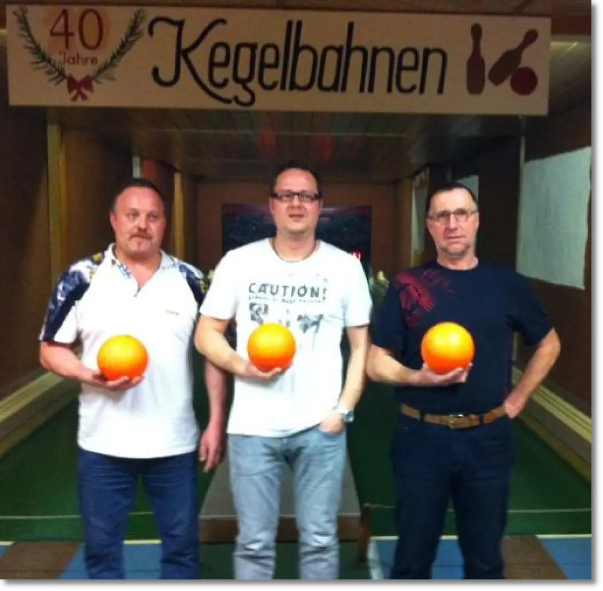 Siegerfoto Kegeln 2013