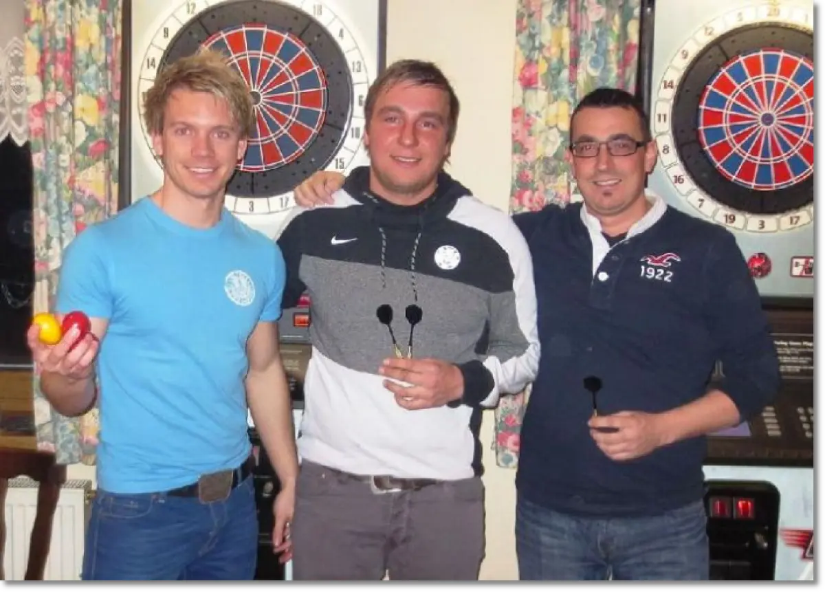 Siegerfoto Darts 2013