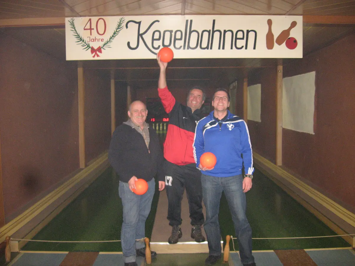 Siegerfoto Kegeln 2012