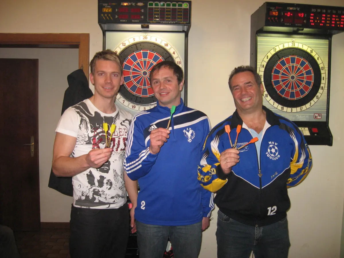Siegerfoto Darts 2012