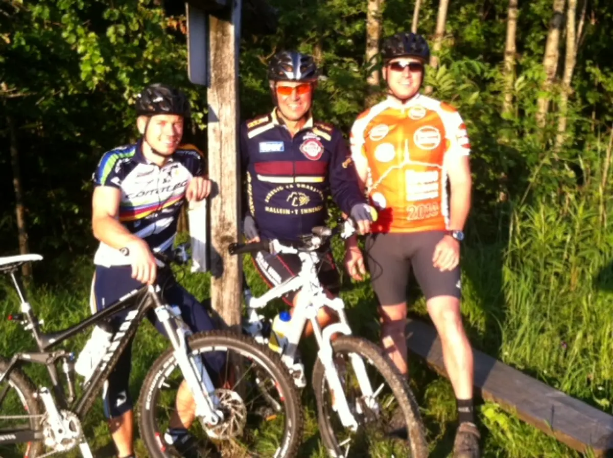 Siegerfoto Rad Fahren 2012
