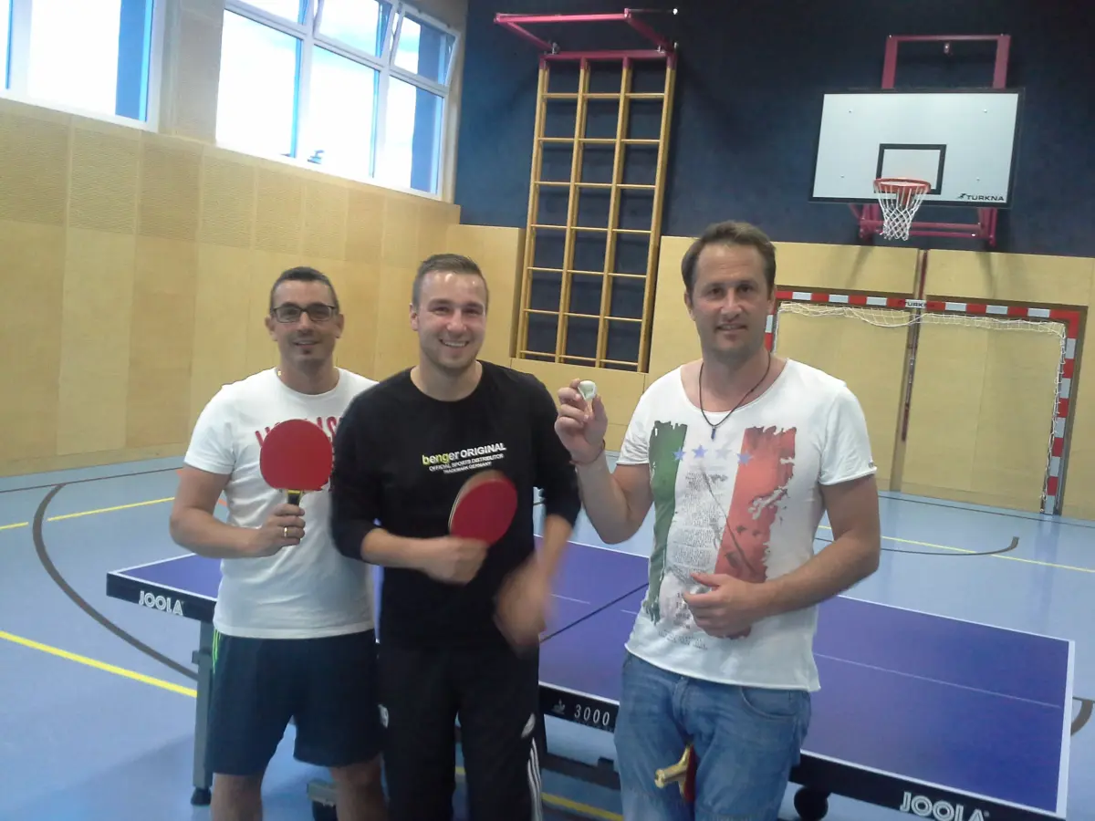 Siegerfoto Tischtennis 2015