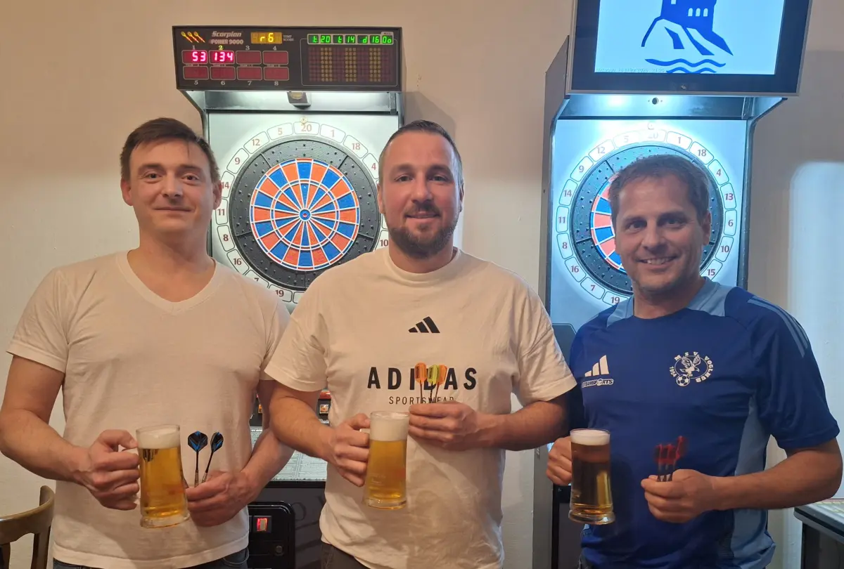 Siegerfoto Darts 2026