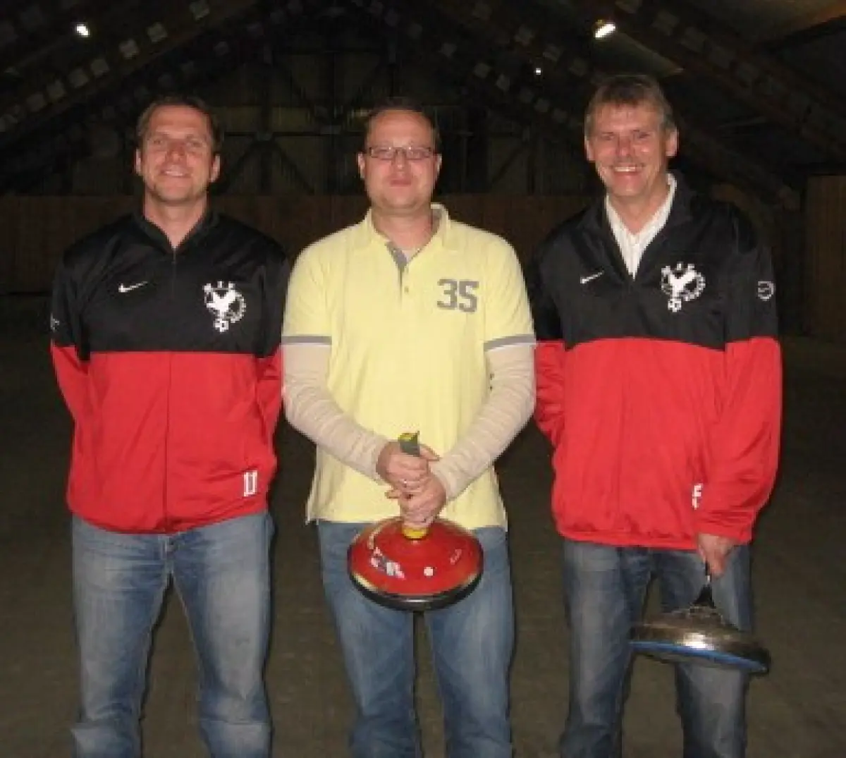 Siegerfoto Stockschießen 2009