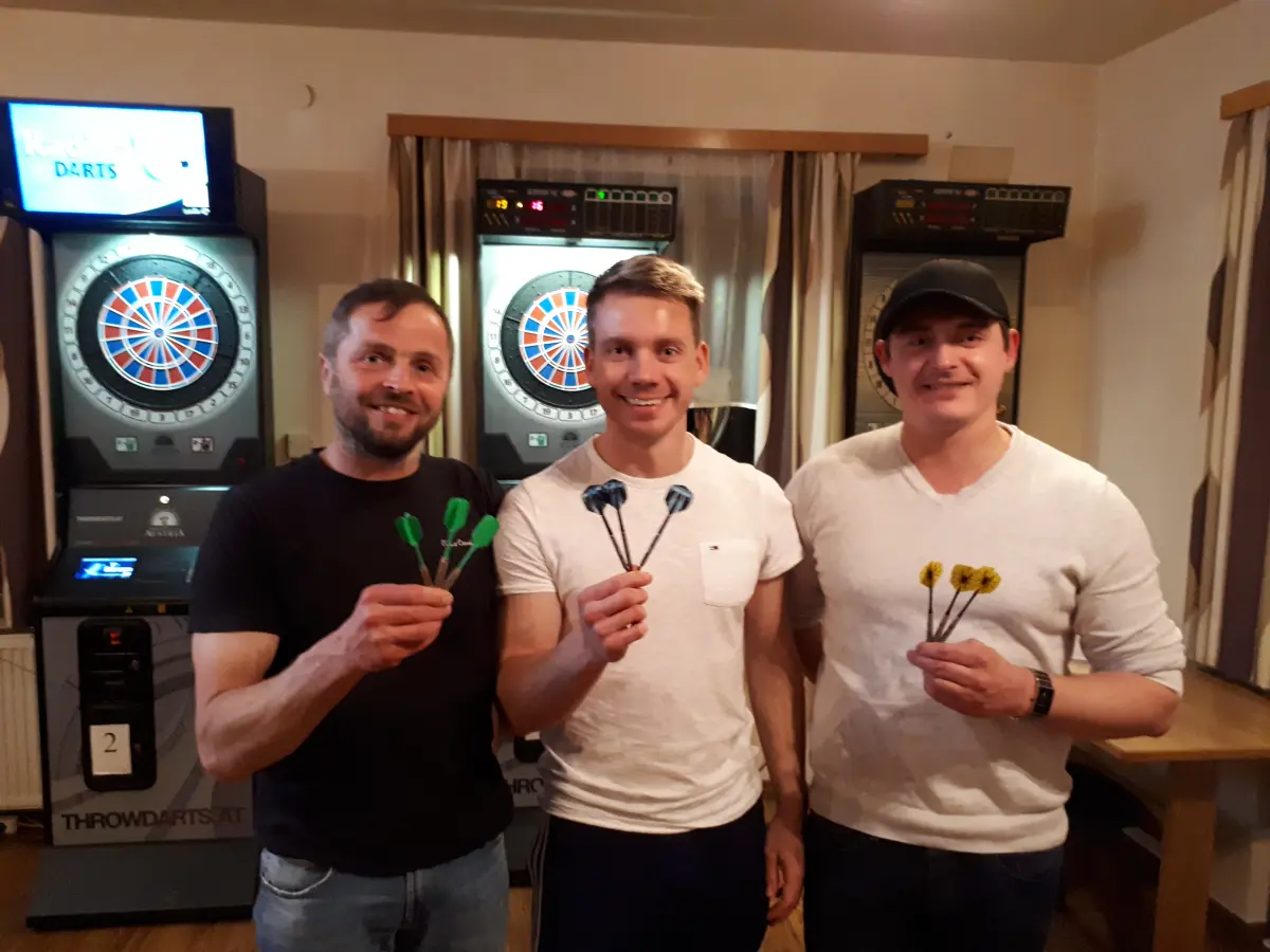 Siegerfoto Darts 2018