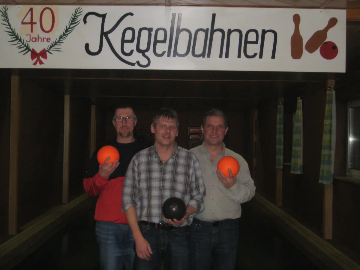 Siegerfoto Kegeln 2010