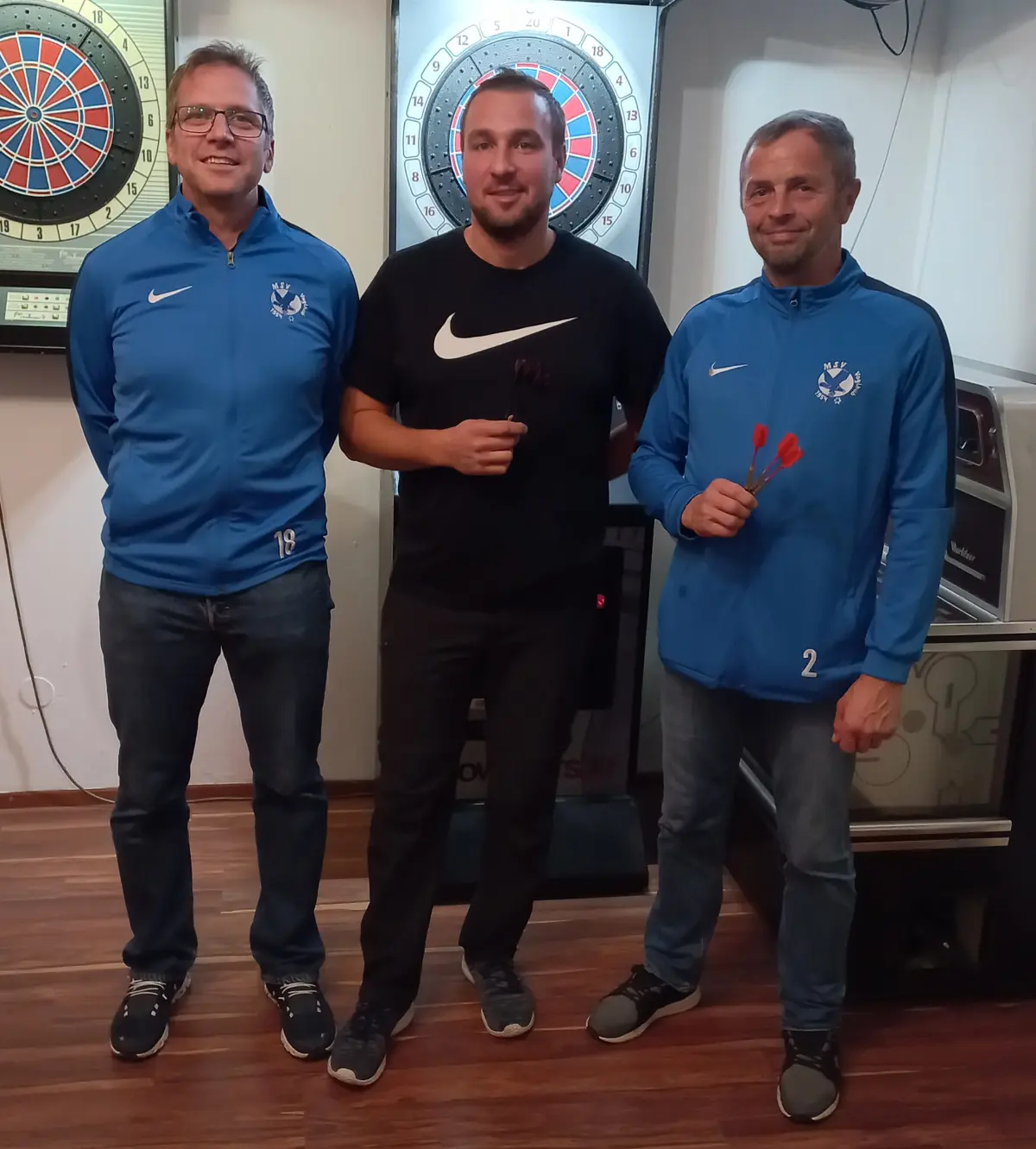 Siegerfoto Darts 2021